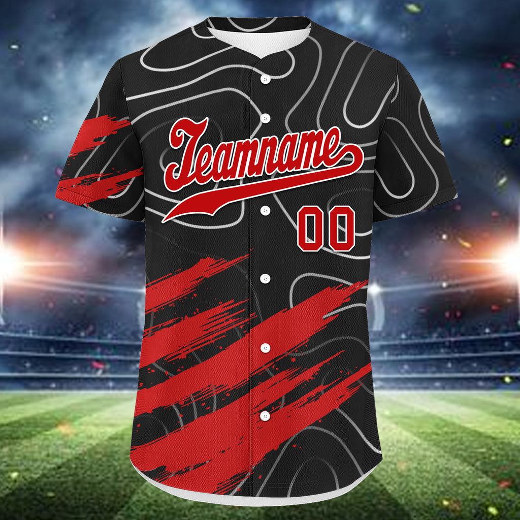 Custom Personalized Authentic Baseball Jersey BSBJ01-E027001