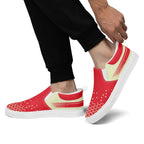 Custom Canvas Sneakers Personalized Slip On Shoes FN071-E023042-9