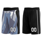 Custom Camouflage Black Brooklyn City Edition Personalized Reversible Basketball Set Sports Basketball Jersey BBJ01R-D0610-3
