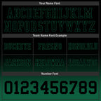 Custom Dark Geen Fade Fashion Personalized Authentic Football Jersey FBJ02-D06086