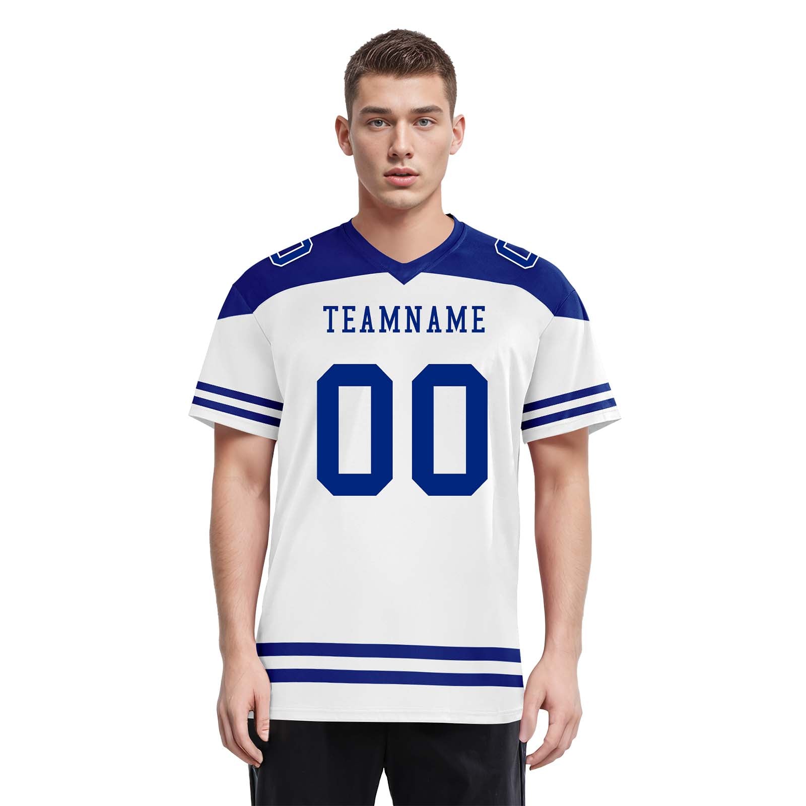 Custom Indianapolis Personalized Authentic Football Jersey FBJ02-E0607-12