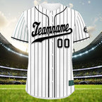 Custom Stripe Fashion Personalized Authentic Baseball Jersey BSBJ01-E025078-3