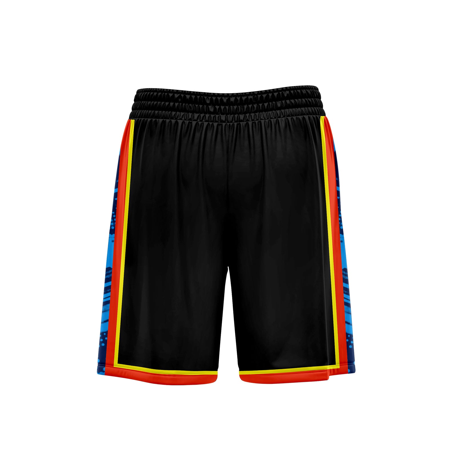 Custom Black Blue Orange City Edition Personalized Sports Uniform Authentic Basketball Jersey BBJ01-D06101-21