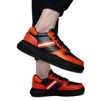 Custom Blue Orange Chicago Shoes Personalized Sneaker FN032-D020389-7