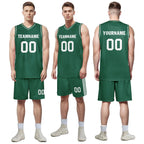 Custom Green Classic Style Sports Uniform Basketball Jersey BBJ01-D020105-22