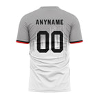 Custom Gray White Soccer Sets Jersey Personalized SCJ101-D28027