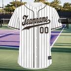 Custom Stripe Fashion Personalized Authentic Baseball Jersey BSBJ01-E025078-9