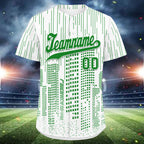 Custom Personalized Authentic Baseball Jersey BSBJ01-E027007