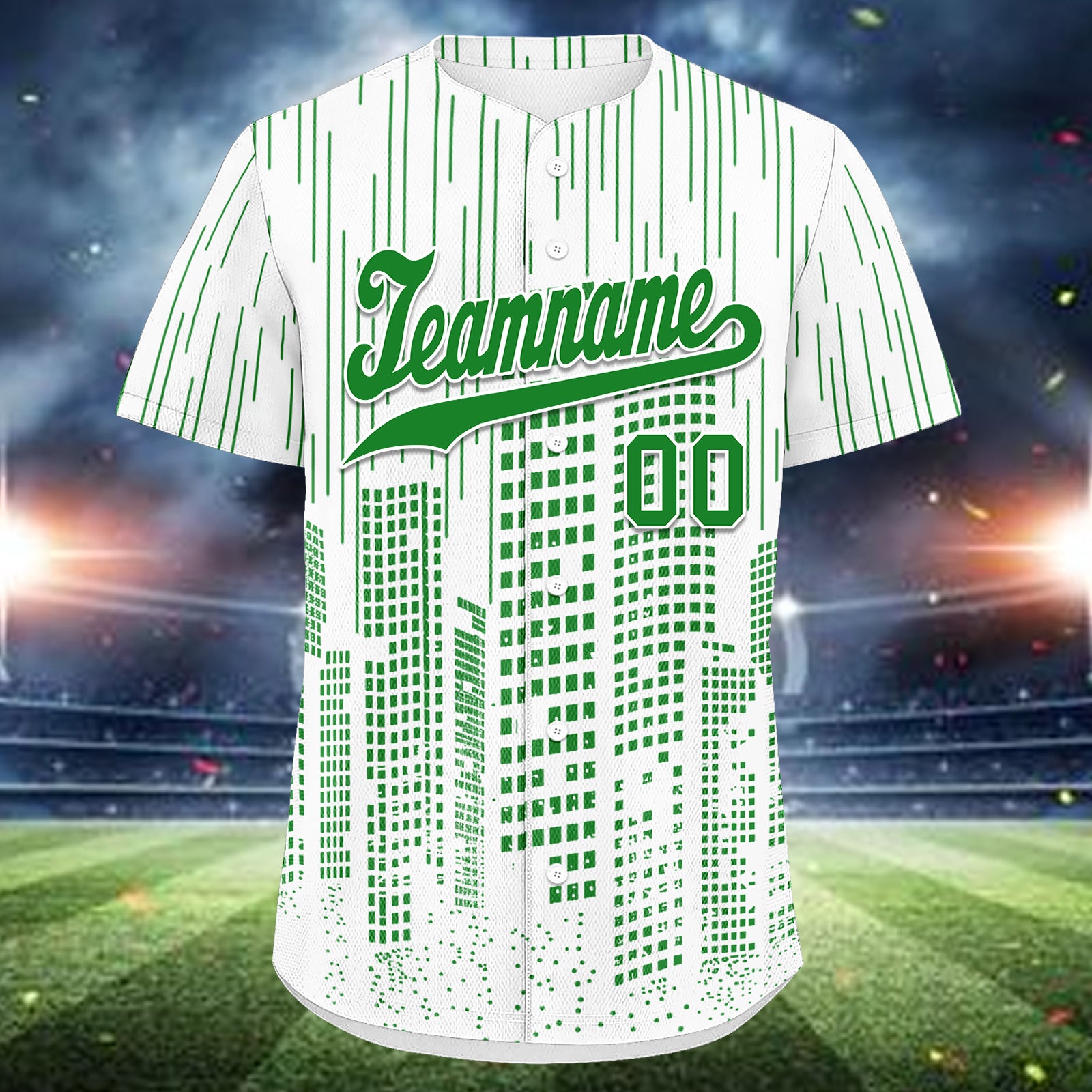 Custom Personalized Authentic Baseball Jersey BSBJ01-E027007
