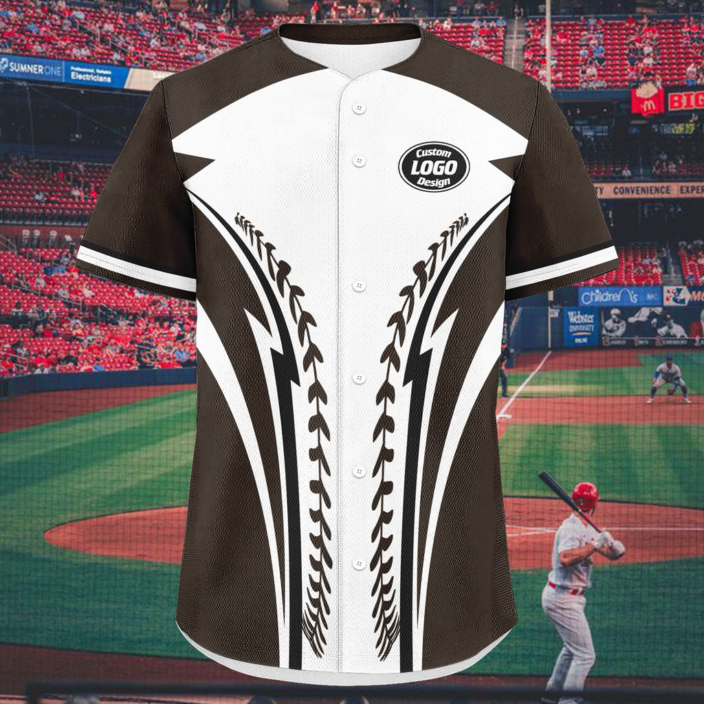 Custom Personalized Authentic Baseball Jersey BSBJ01-E023019-23