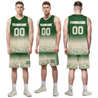 Custom Green Yellow Fade Fashion Sports Uniform Basketball Jersey BBJ01-D020102-7
