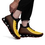 Custom Brown Yellow Maxsoul Shoes Personalized Sneaker FN030XD-D020388-14
