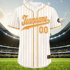 Custom Stripe Fashion Personalized Authentic Baseball Jersey BSBJ01-E025078-1