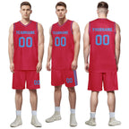 Custom Red Classic Style Sports Uniform Basketball Jersey BBJ01-D020105-23