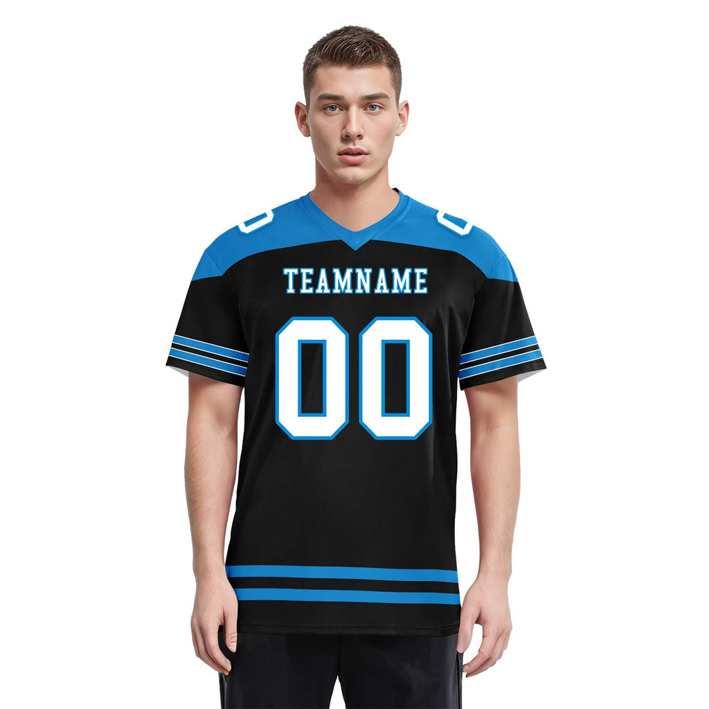 Custom Carolina Personalized Authentic Football Jersey FBJ02-E0607-27