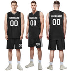 Custom Black Classic Style Sports Uniform Basketball Jersey BBJ01-D020105-19
