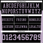 Custom Black Light Pink Striped Sleeves Personalized Authentic Football Jersey FBJ02-D06068