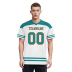 Custom Miami Personalized Authentic Football Jersey FBJ02-E0607-2