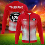 Custom Jacket Bomber Full-Snap Varsity Letterman Personalized Jacket PR092-D020346-1