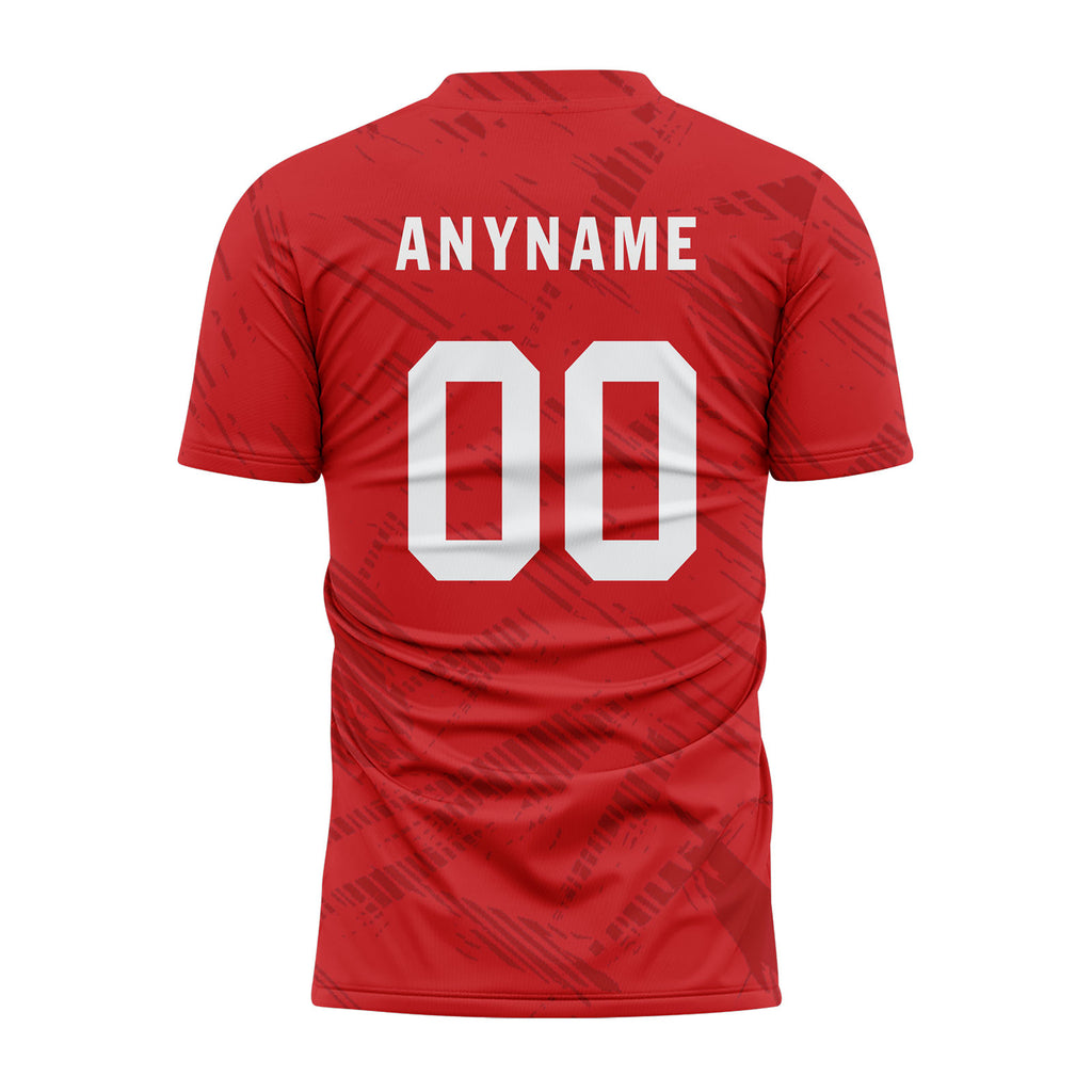 Custom Red Soccer Sets Jersey Personalized SCJ101-D28028