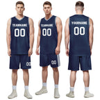 Custom Blue Classic Style Sports Uniform Basketball Jersey BBJ01-D020105-9