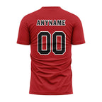 Custom Red Soccer Sets Jersey Personalized SCJ101-D28001