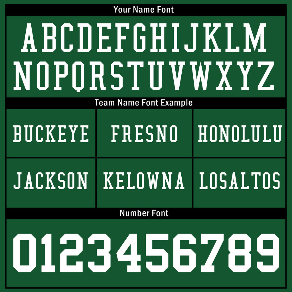 Custom Green White Striped Sleeves Personalized Authentic Football Jersey FBJ02-D06036