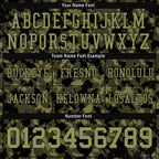 Custom Camo Personalized Authentic Football Jersey FBJ02-D06111