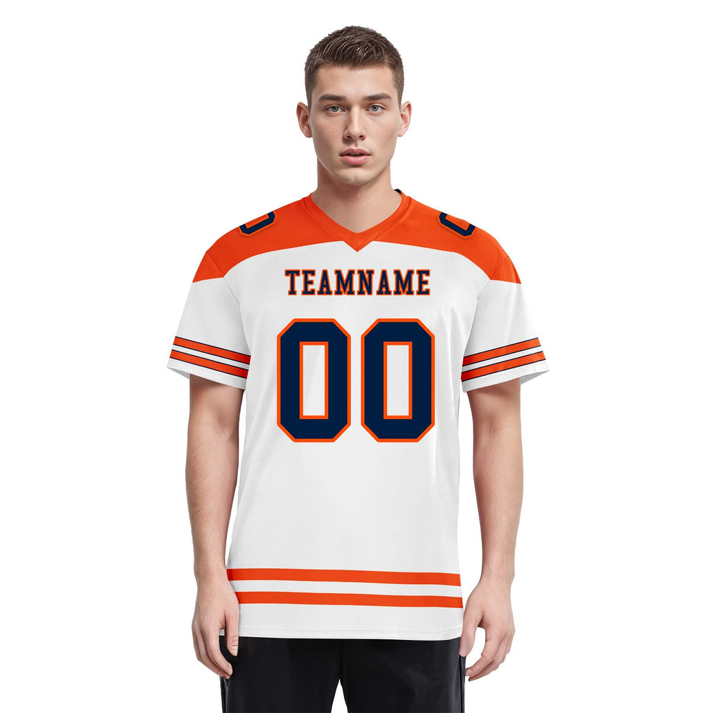 Custom Denver Personalized Authentic Football Jersey FBJ02-E0607-13