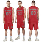 Custom Red Classic Style Sports Uniform Basketball Jersey BBJ01-D020105-1
