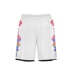 Custom White Rainbow City Edition Personalized Sports Uniform Authentic Basketball Jersey BBJ01-D06101-8