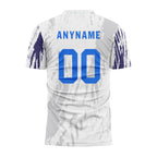 Custom White Gray Soccer Sets Jersey Personalized SCJ101-D28043
