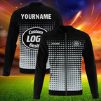 Custom Jacket Bomber Full-Snap Varsity Letterman Personalized Jacket PR092-D020346-3