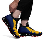 Custom Navy Yellow Maxsoul Shoes Personalized Sneaker FN030XD-D020388-13