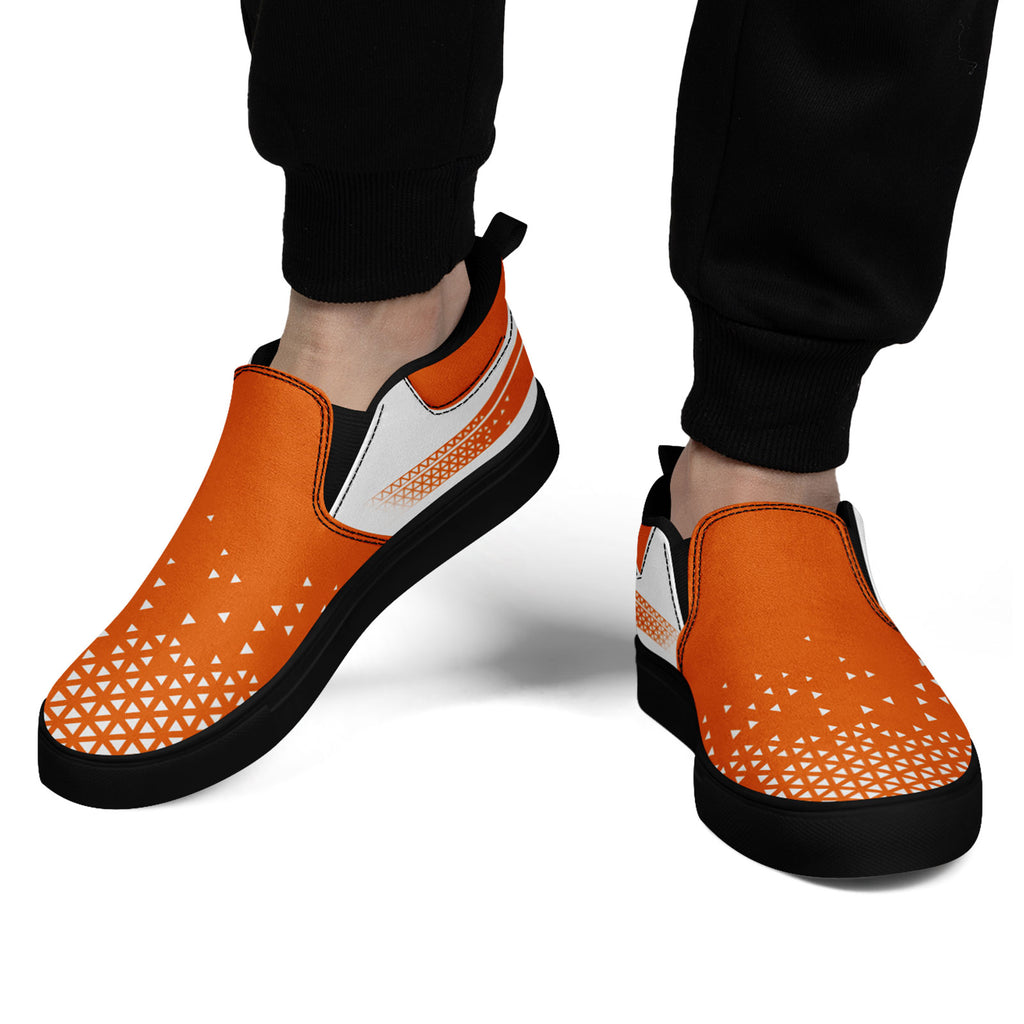 Custom Canvas Sneakers Personalized Slip On Shoes FN071-E023042-5
