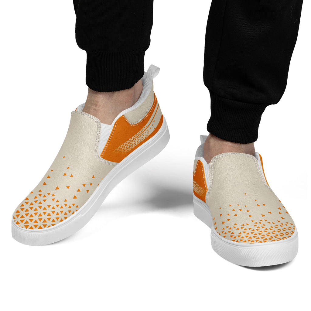 Custom Canvas Sneakers Personalized Slip On Shoes FN071-E023042-7