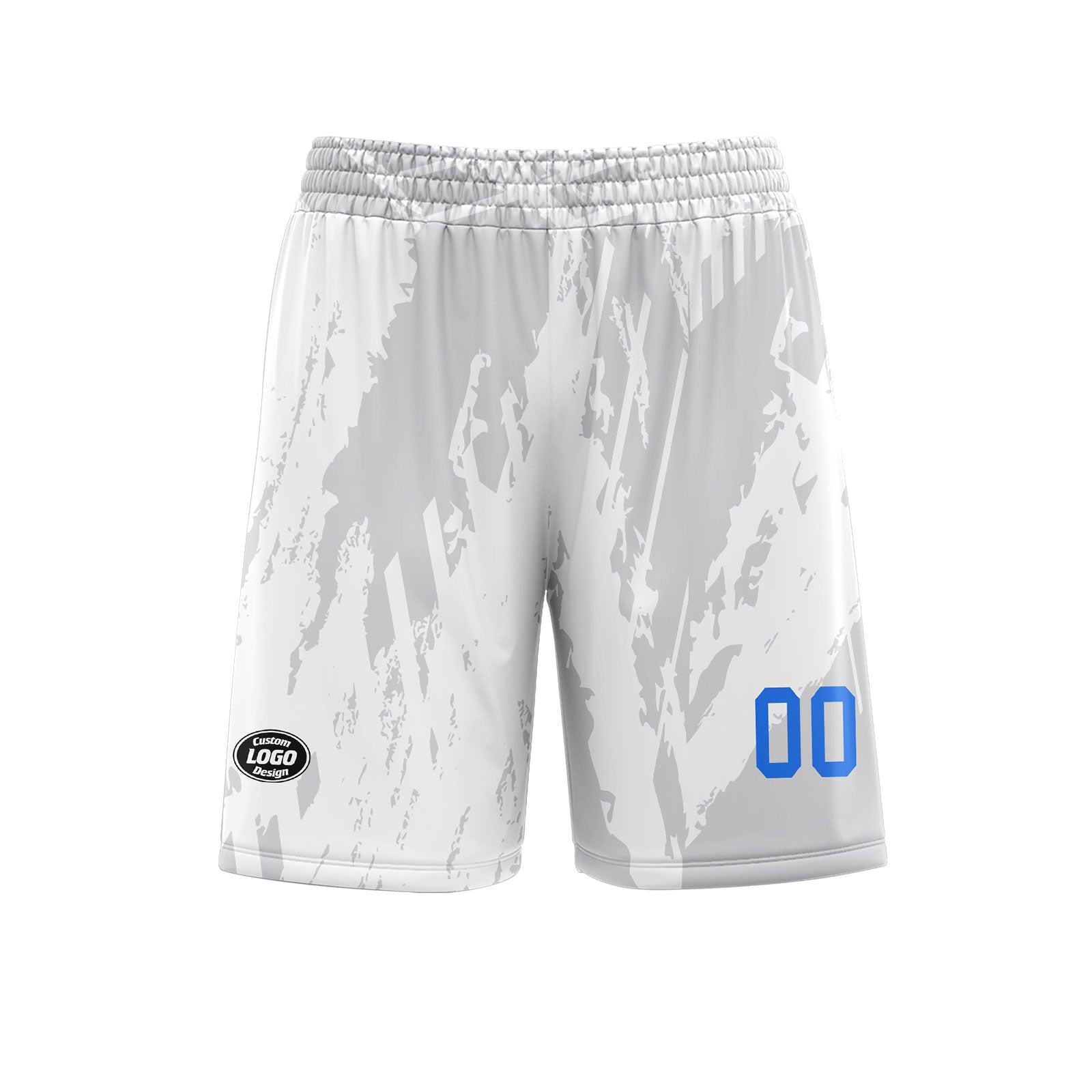 Custom White Gray Soccer Sets Jersey Personalized SCJ101-D28043