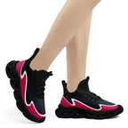 Custom Navy Pink Maxsoul Shoes Personalized Sneaker FN030A-E020011-9