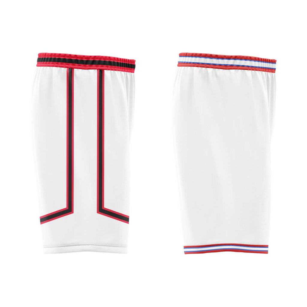 Custom Red White Black Houston City Edition Personalized Reversible Basketball Set Sports Basketball Jersey BBJ01R-D0610-11