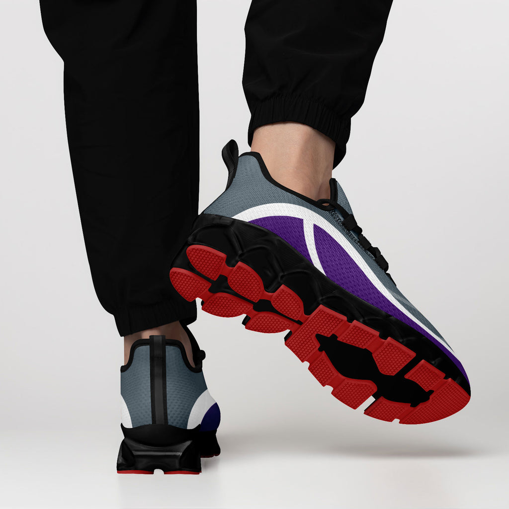 Custom Purple Gray Maxsoul Shoes Personalized Sneaker FN003XD-D020391-8