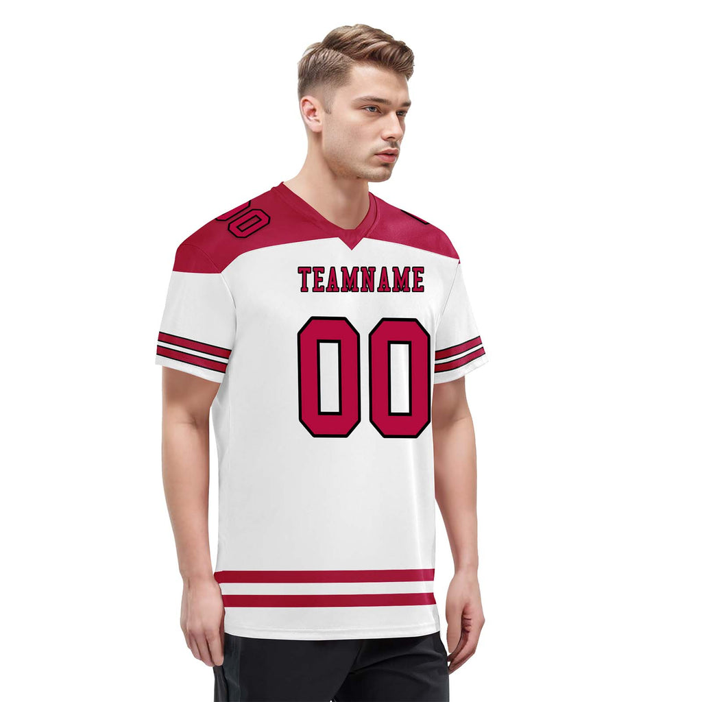 Custom Arizona Personalized Authentic Football Jersey FBJ02-E0607-32