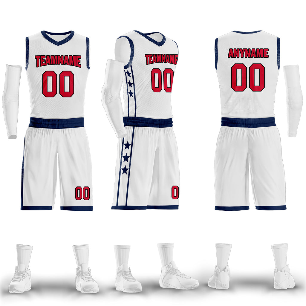 Custom White City Edition Personalized Sports Uniform Authentic Basketball Jersey BBJ01-D06101-30
