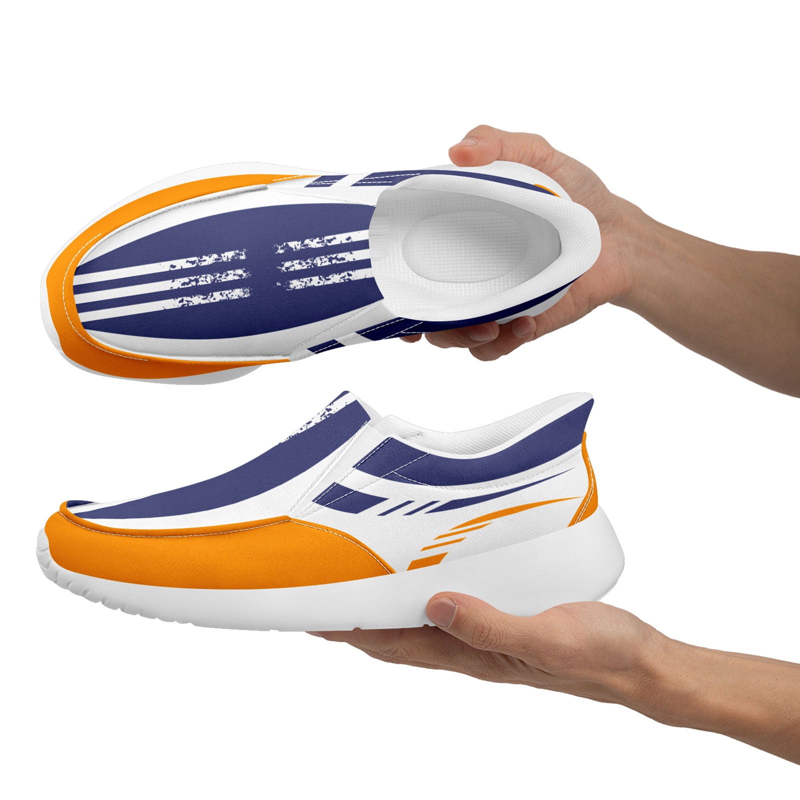 Custom Corporate Sneakers Slip On Shoes Personalized Corporate Shoes FN067-E023045-5