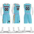 Custom Blue City Edition Personalized Sports Uniform Authentic Basketball Jersey BBJ01-D06101-27