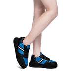 Custom Blue Black Carolina Shoes Personalized Sneaker FN032-D020389-5