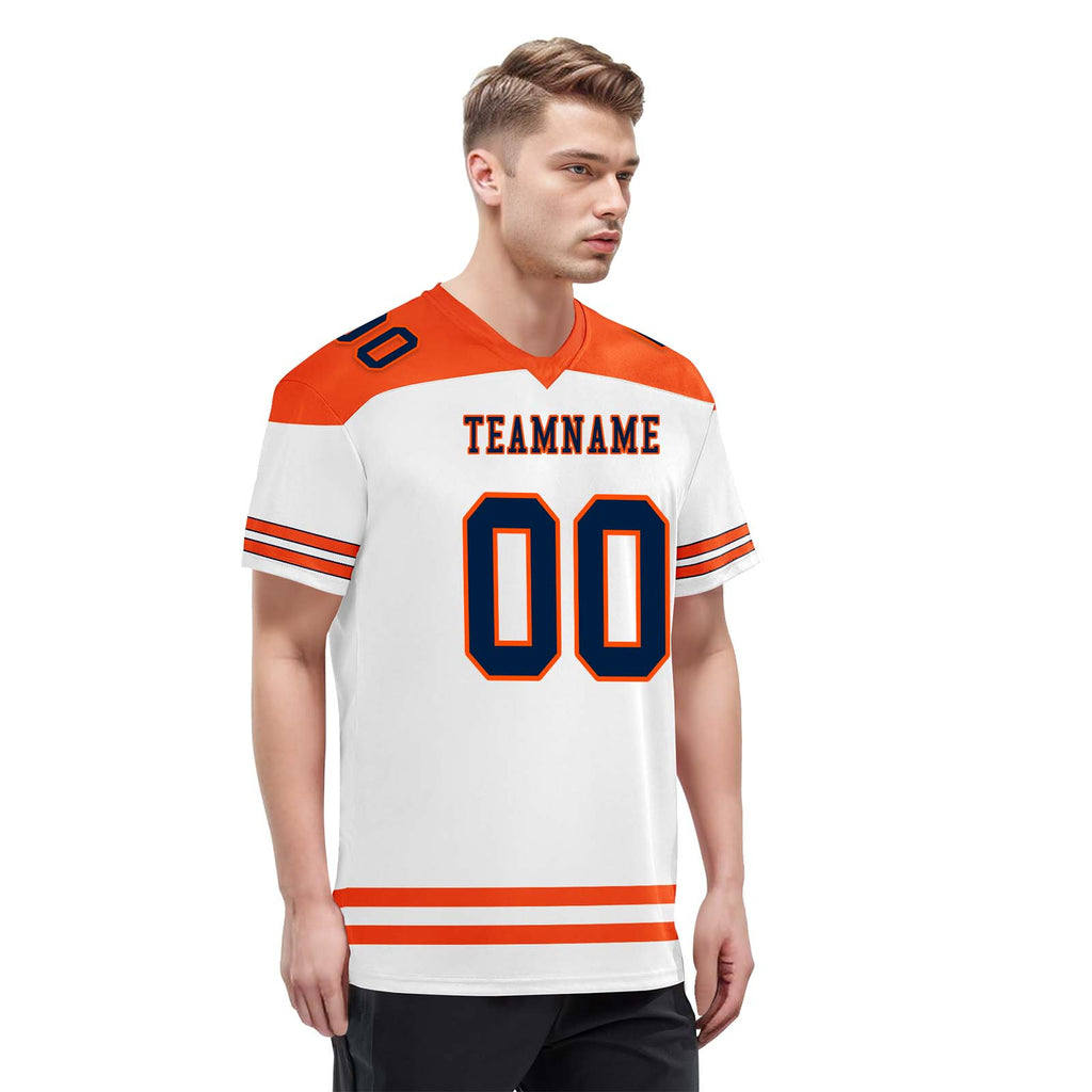 Custom Denver Personalized Authentic Football Jersey FBJ02-E0607-13