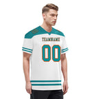 Custom Miami Personalized Authentic Football Jersey FBJ02-E0607-2
