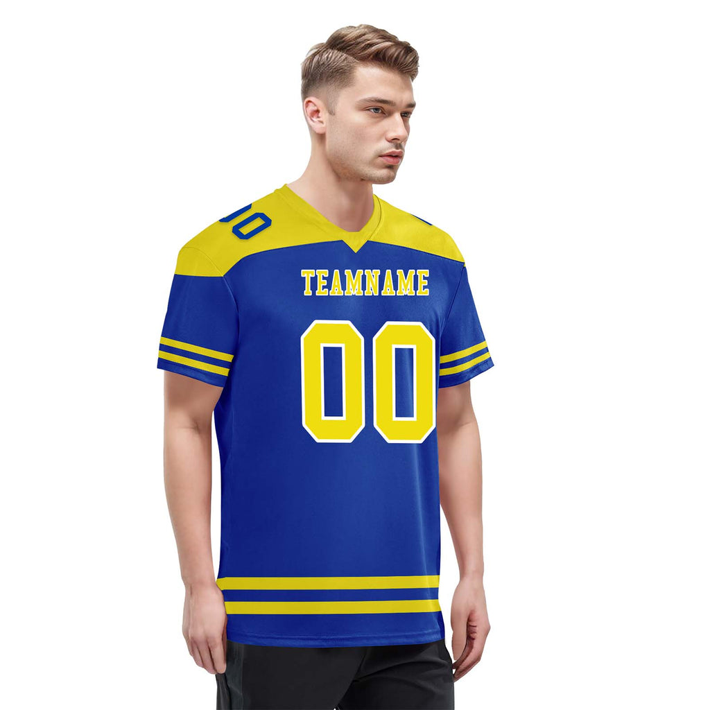 Custom Los Angeles Personalized Authentic Football Jersey FBJ02-E0607-29