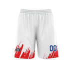 Custom White Red Soccer Sets Jersey Personalized SCJ101-D28004
