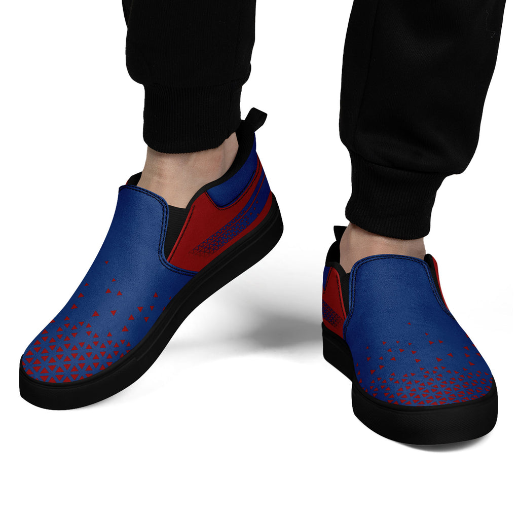 Custom Canvas Sneakers Personalized Slip On Shoes FN071-E023042-3